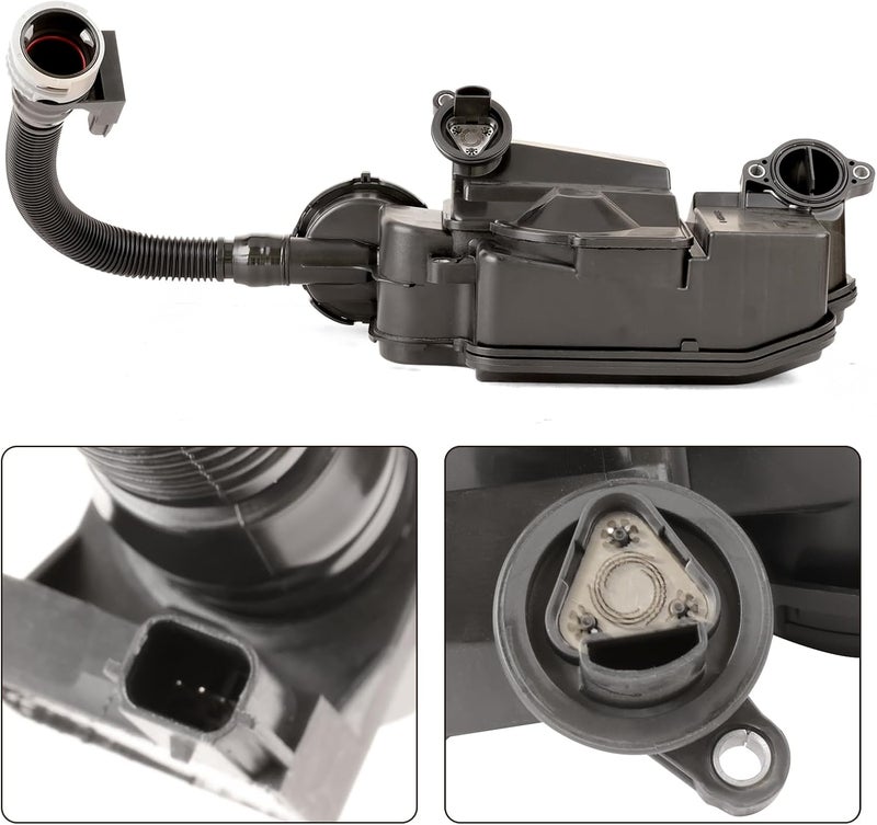 Mocar7 Powerstroke Diesel PCV CCV Oil Separator Assembly Compatible with 2011-2016 Ford F-250 F-350 F-450 F-550 Super Duty 6.7L Diesel Replace DC3Z-6A785-C - Image 4